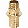 переходник с наружной резьбой 32xr 3/4" аксиальный stout центрсантехторг