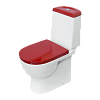 унитаз-компакт "best color red sl dm" центрсантехторг